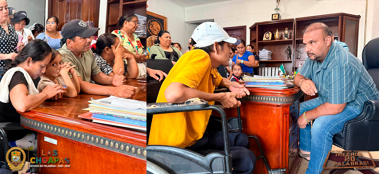 Más de 250 personas fueron atendidas durante el Lunes de Atención Ciudadana